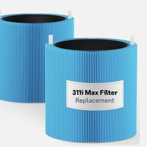 Leemone 2 Pack Blue Pure 211i Max AllergenBlock Filter Replacement Compatible